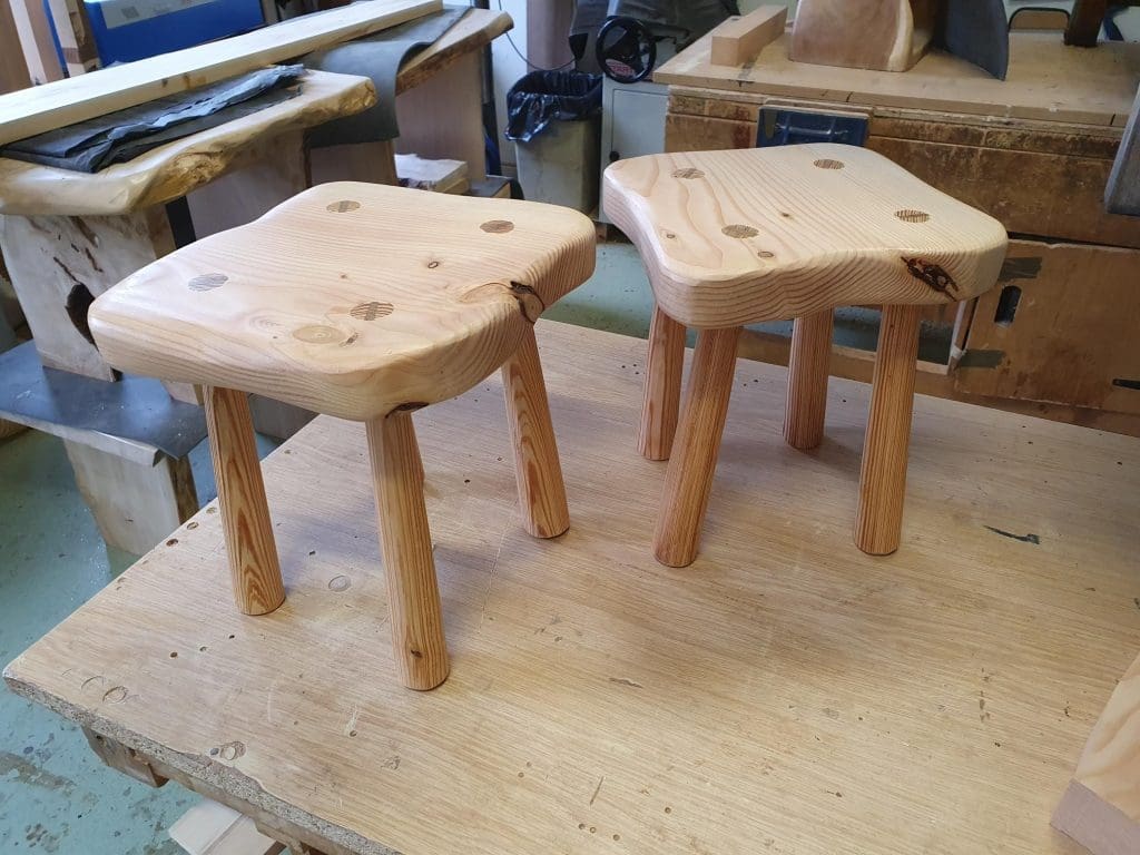 Bespoke wood furniture CEC_Trad Stools Bespoke wood furniture CEC_Trad Stools