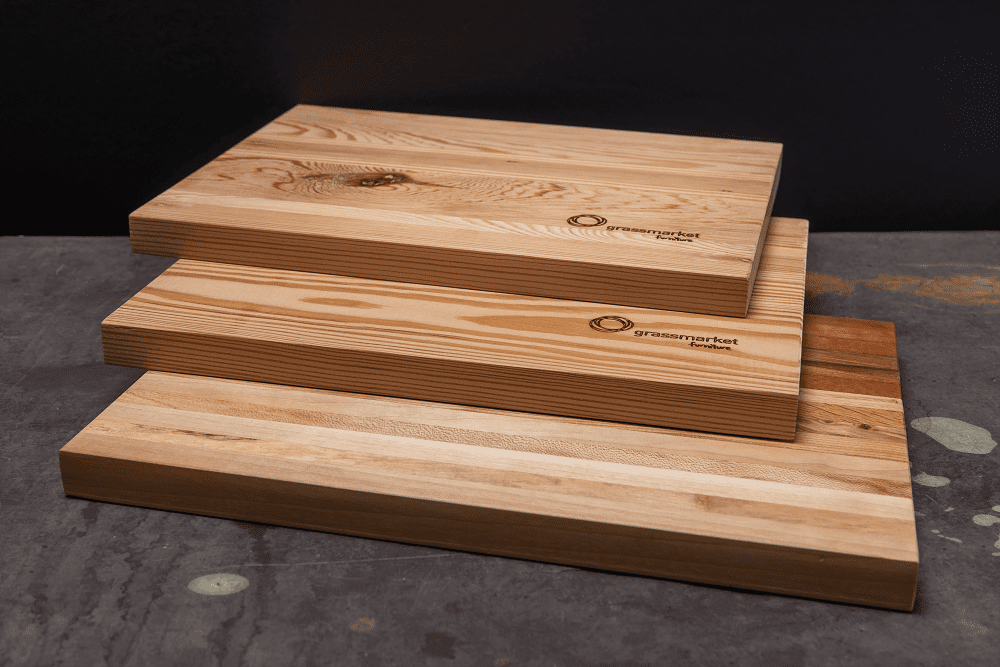 Recycled Wood Chopping Board - range 2 Recycled Wood Chopping Board - range 2