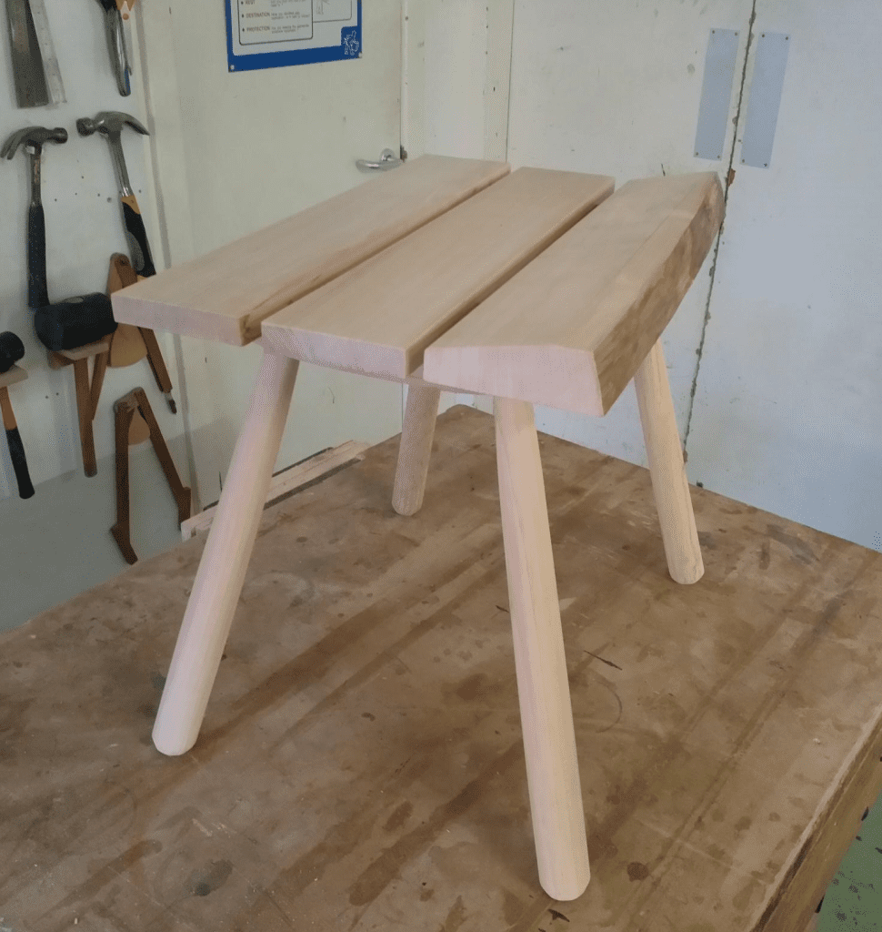 Norwegian Maple Live Edge Stools Norwegian Maple Live Edge Stools