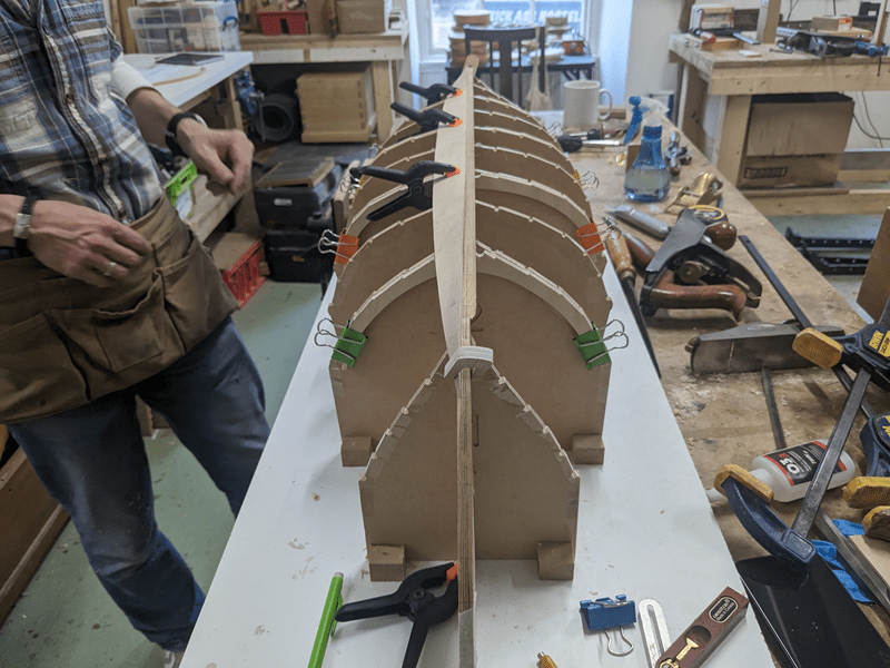Skiff model Skiff model