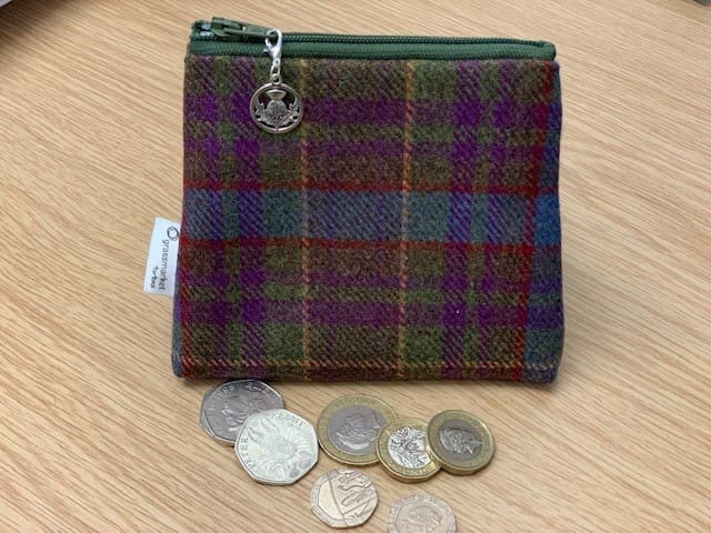 Weathered purse